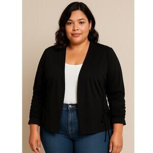 NWT BAR III Black Blazer 3X